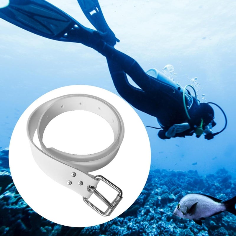 Aymzbd Freediving Weight Belt, Diving Weight Belt, Cuttable Silicone Snorkeling Weight Belt, Snorkeling Waist Belt for Scuba Diving - Image 3
